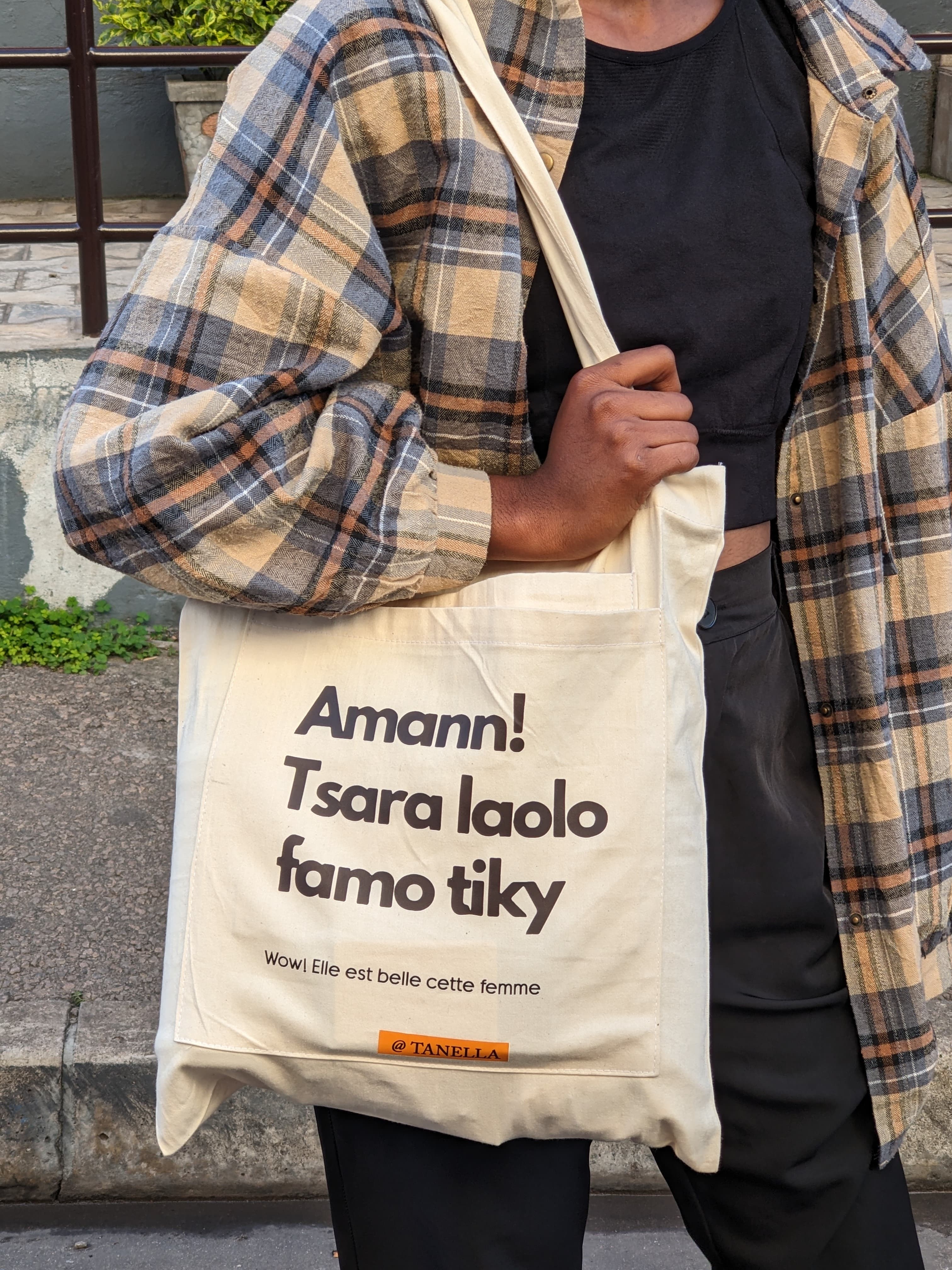 Tote bag - Amann! Tsara laolo famo tiky